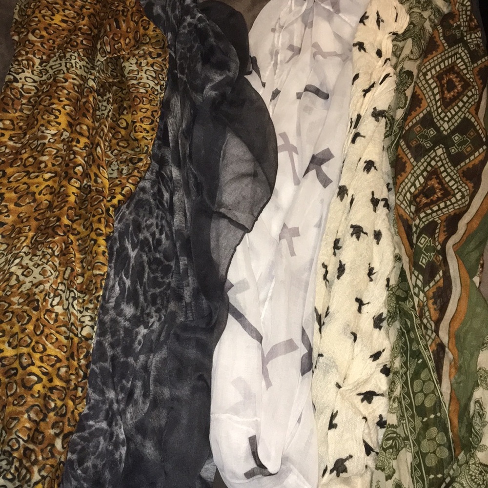 5 infinity scarves